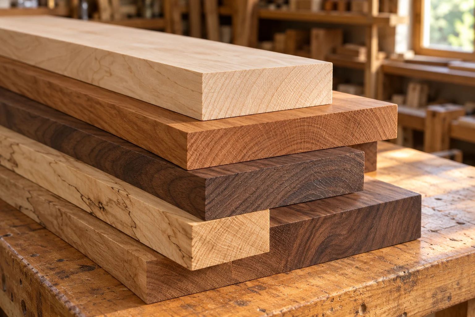 A close look at boards and end grain